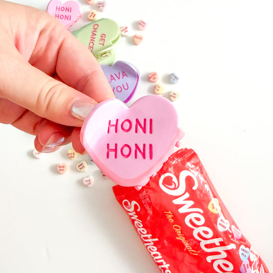 Coopmonsters Be My Valentine Heart Hair Claw