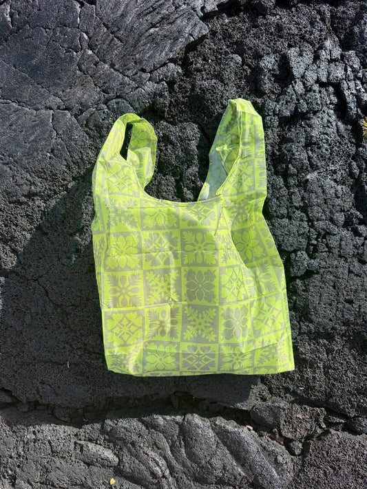 Coopmonsters Reusable Bag Olive Quilt