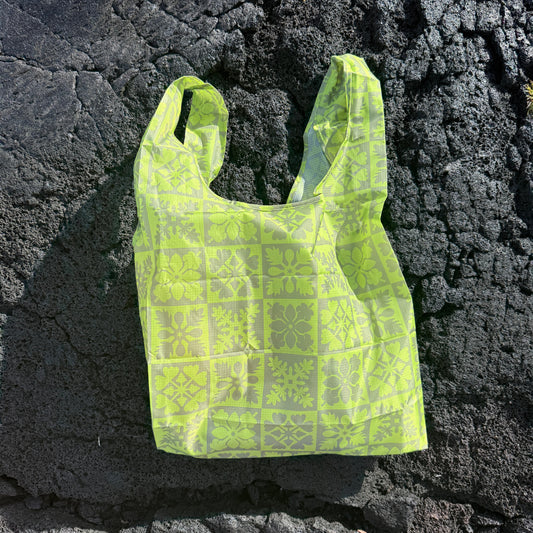 Coopmonsters Reusable Bag Olive Quilt