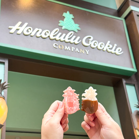 Honolulu Cookie Company x Coopmonsters Pineapple Cookie Hair Claw