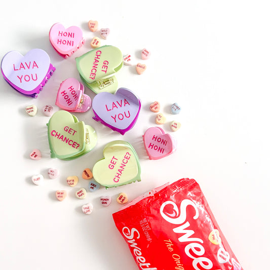 Coopmonsters Be My Valentine Heart Hair Claw