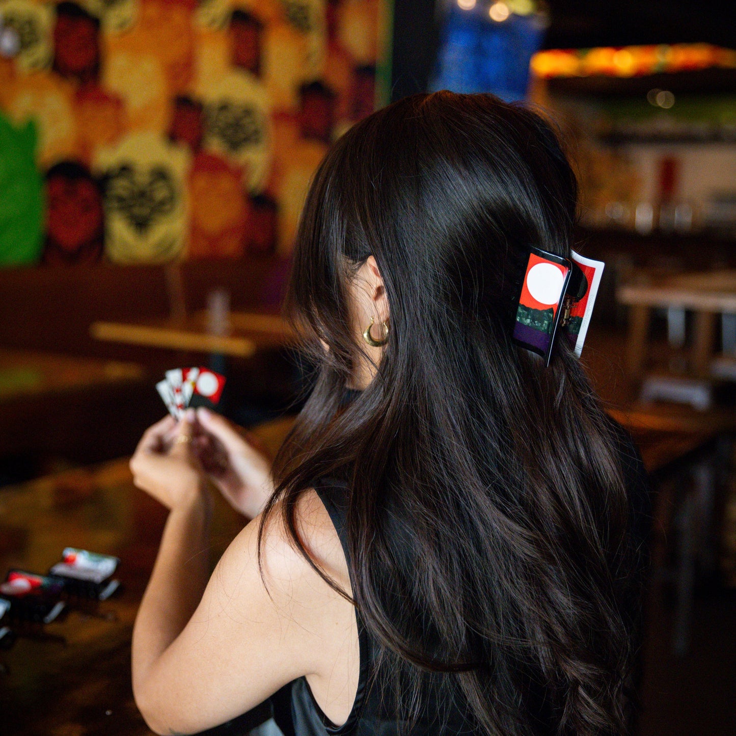 Art by Sachiko x Coopmonsters Hanafuda Hair Claw