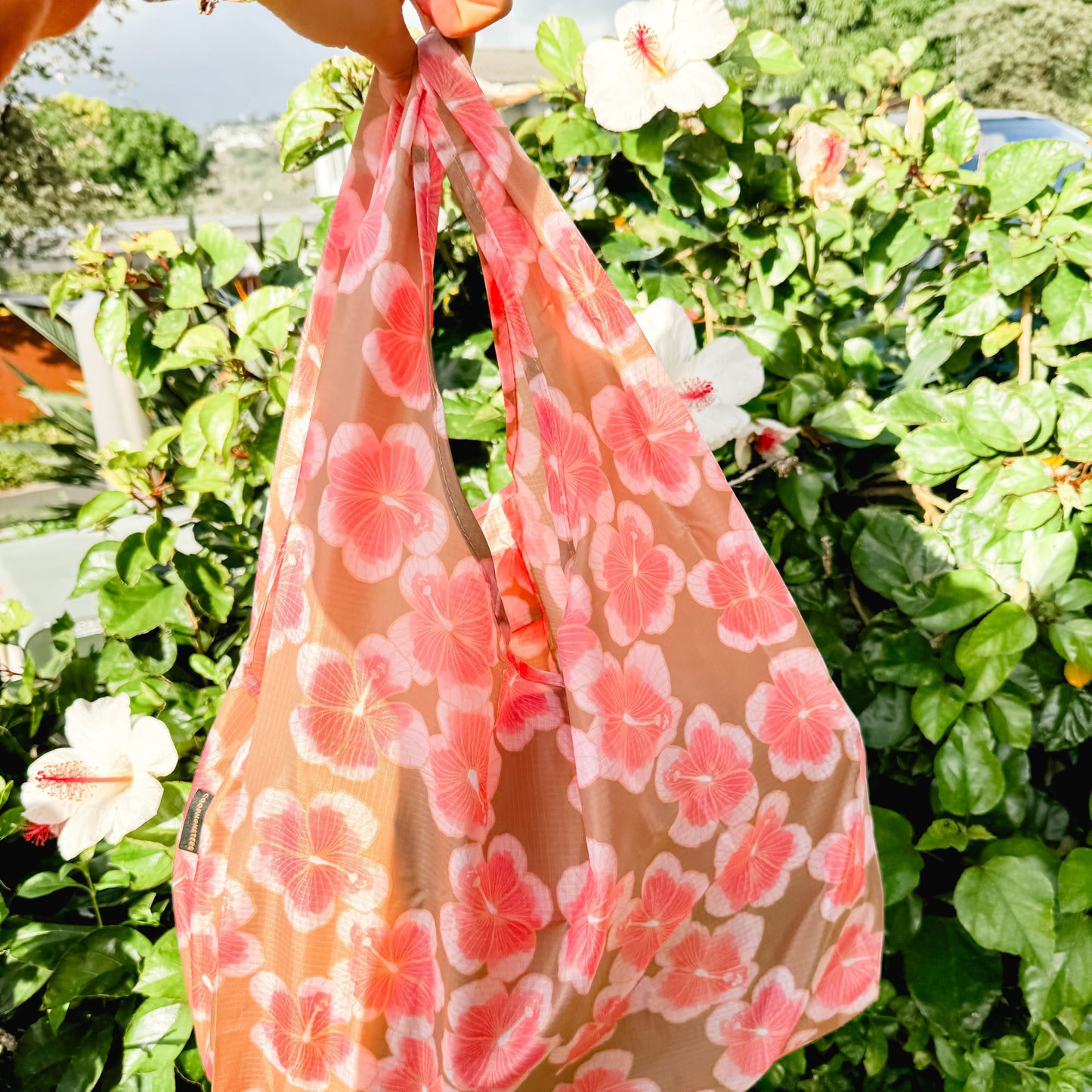 Coopmonsters Reusable Bag Hibiscus
