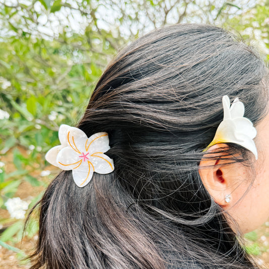 Candice Doodles x Coopmonsters Plumeria Hair Claw