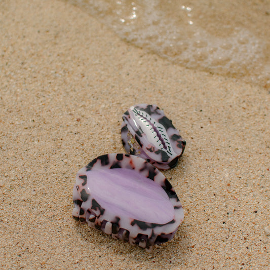 Kuiki x Coopmonsters Purple Cowrie Hair Claw