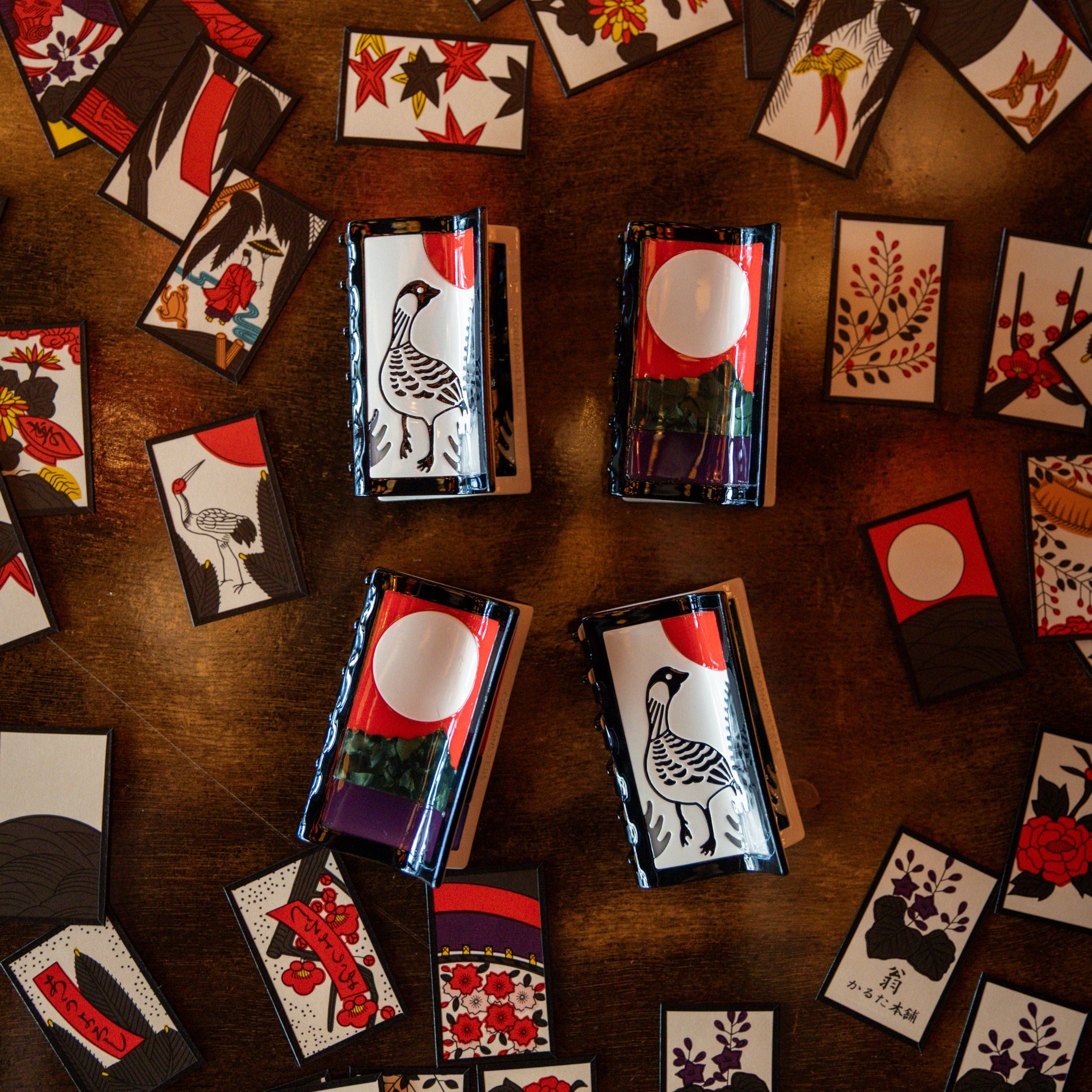 Art by Sachiko x Coopmonsters Hanafuda Hair Claw – coopmonsters