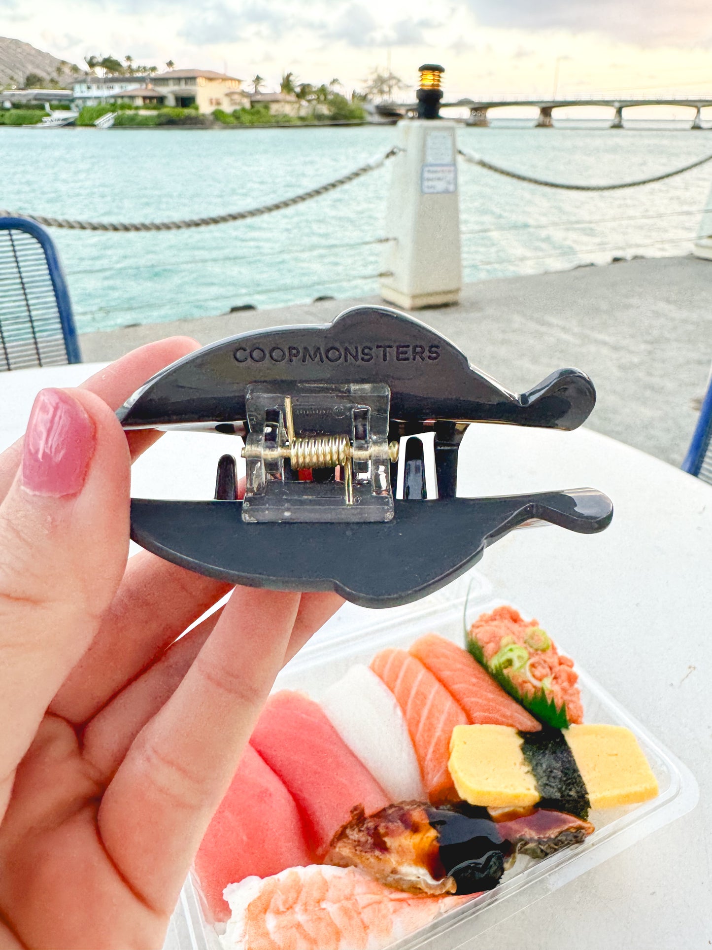 Coopmonsters Shoyu Fish Bottle Hair Claw