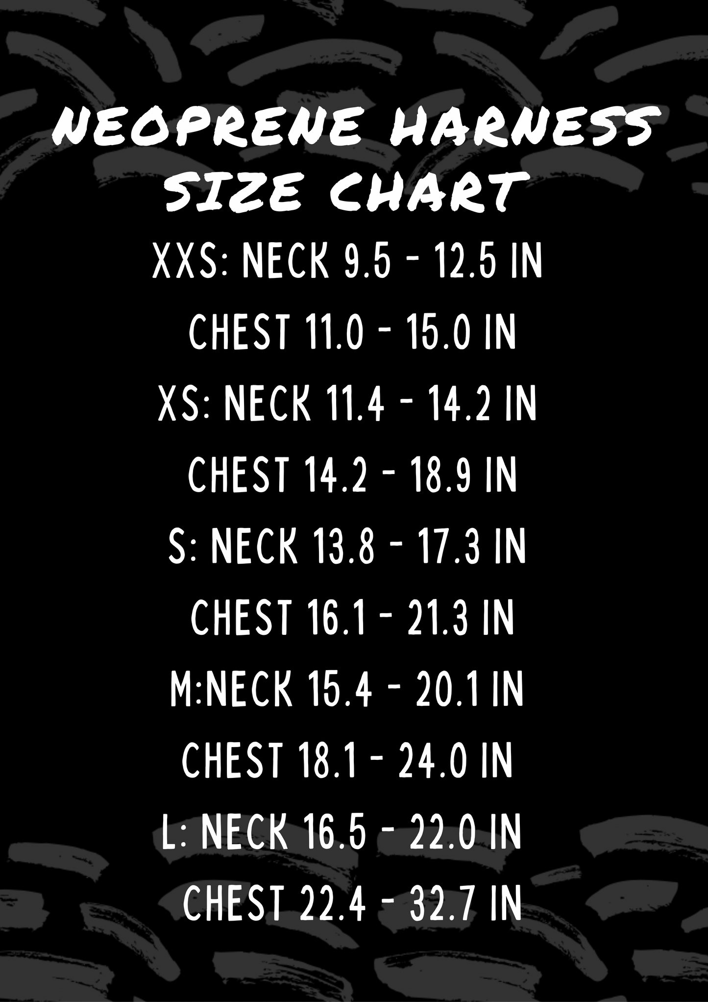 Shaka Latte Neoprene Harness