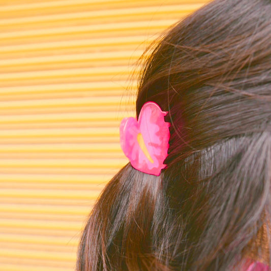 Bujo Bae x COOPMONSTERS Hot Girl Pink Anthurium Hair Claws