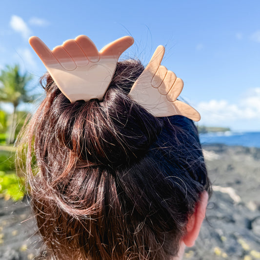 Coopmonsters Tan Shaka Hair Claw