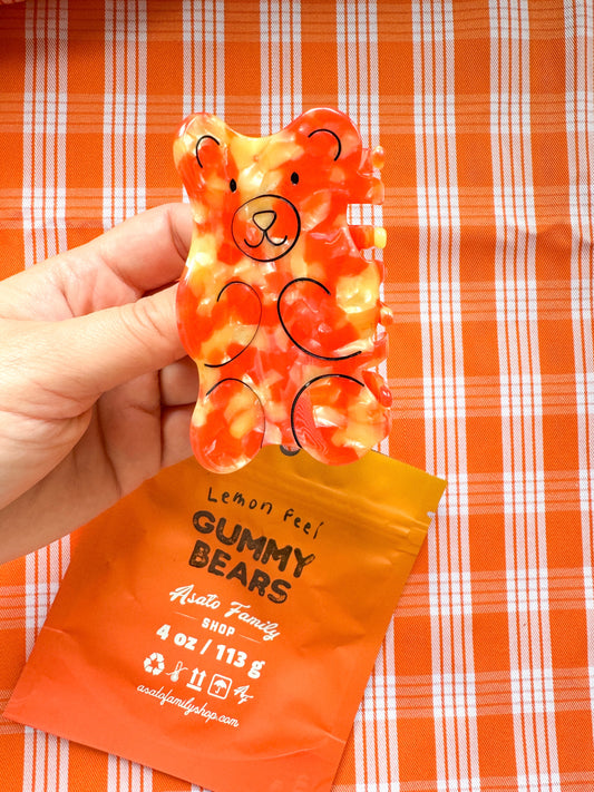 Coopmonsters Lemon Peel Gummy Bear Hair Claw
