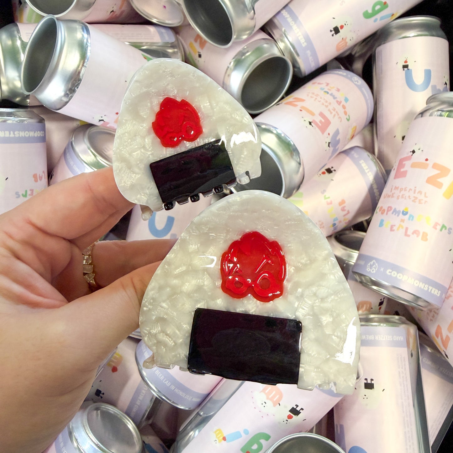 Beer Lab HI x Coopmonsters Onigiri Hair Claw