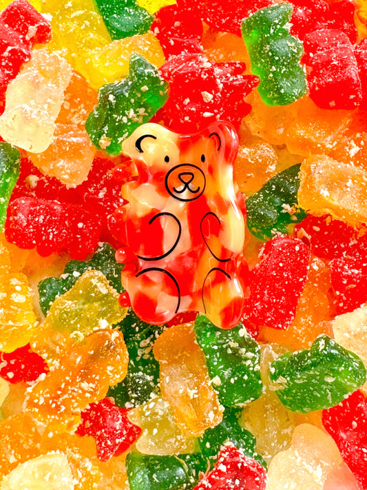 Coopmonsters Mini Lemon Peel Gummy Bear Hair Claw