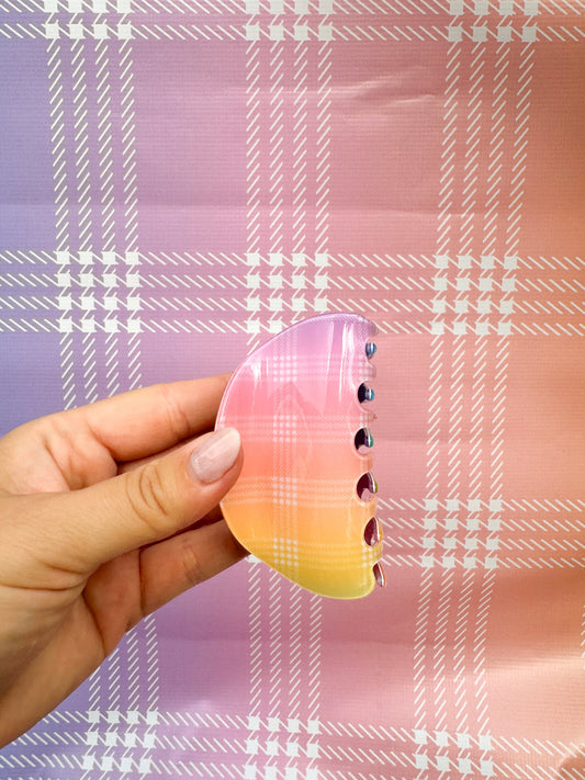 Coopmonsters Ānuenue Palaka Hair Claw