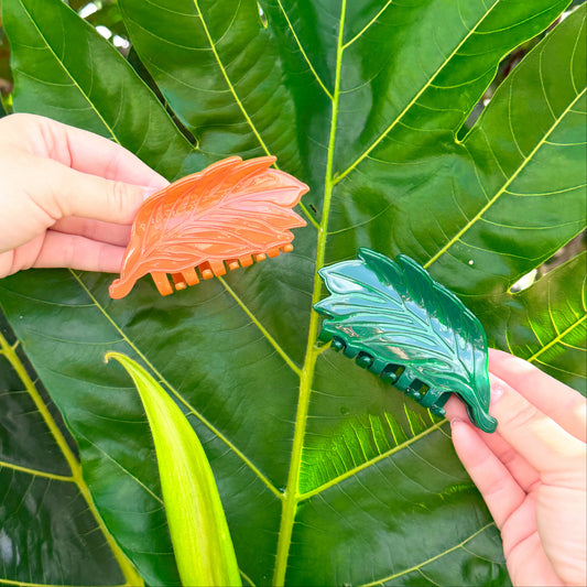 Sig Zane Designs x Coopmonsters Lau ʻUlu Hair Claw
