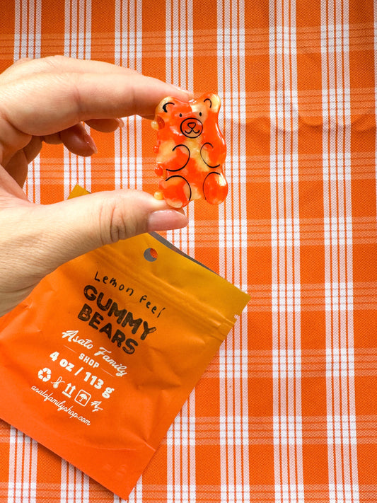 Coopmonsters Mini Lemon Peel Gummy Bear Hair Claw