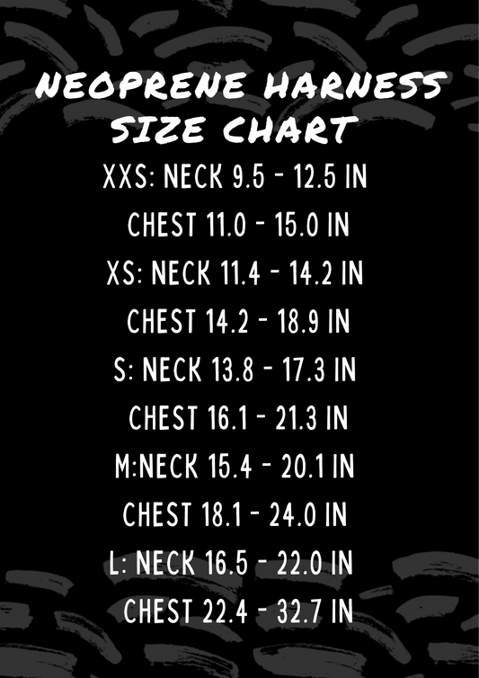 Coopmonsters Ānuenue Palaka Neoprene Harness