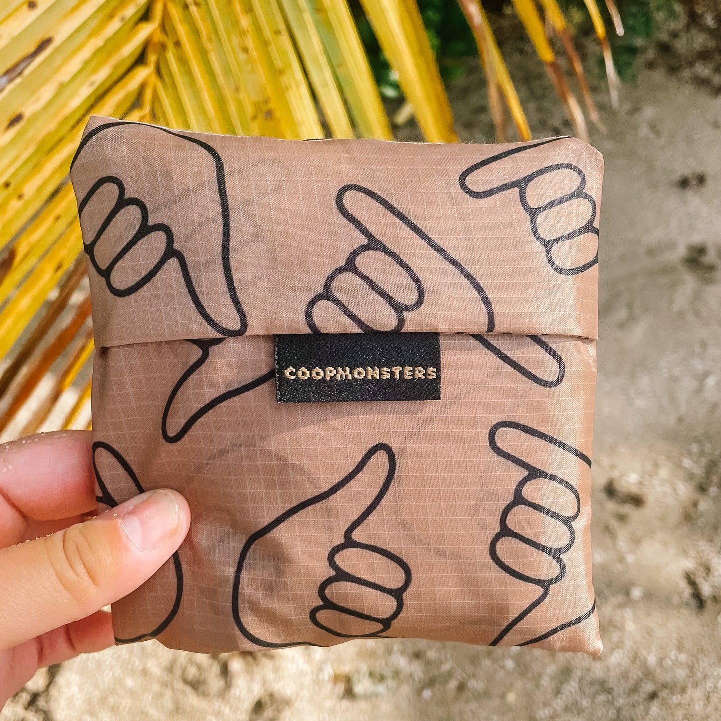 Coopmonsters Reusable Bag Shaka Latte