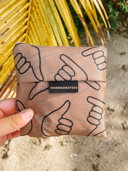 Coopmonsters Reusable Bag Shaka Latte