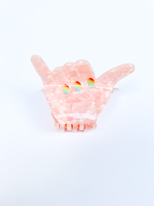 Coopmonsters Shaka Rainbow Nails Hair Claw