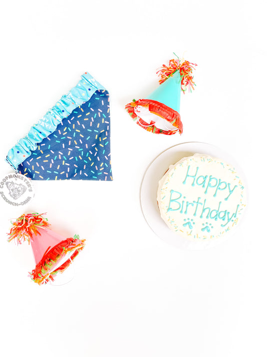 Birthday Bark-Dana Light Blue