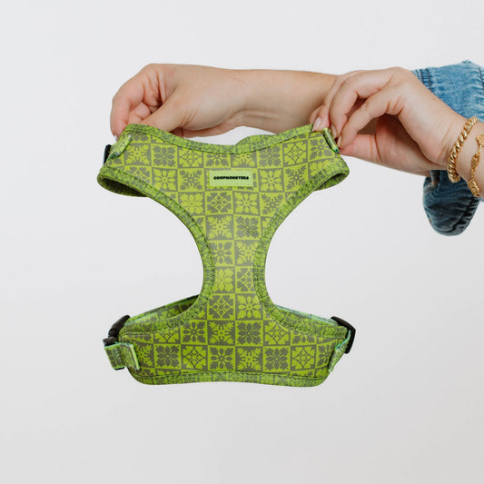 Coopmonsters Olive Quilt Neoprene Harness