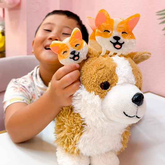 COOPMONSTERS Corgi Dorgi Hair Claw