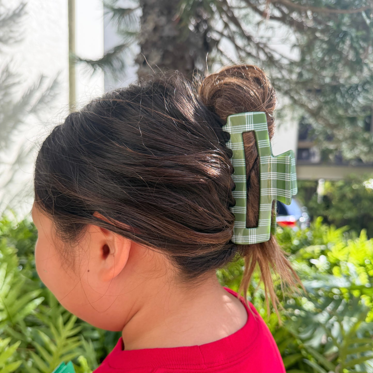Coopmonsters Green Palaka Hair Claw