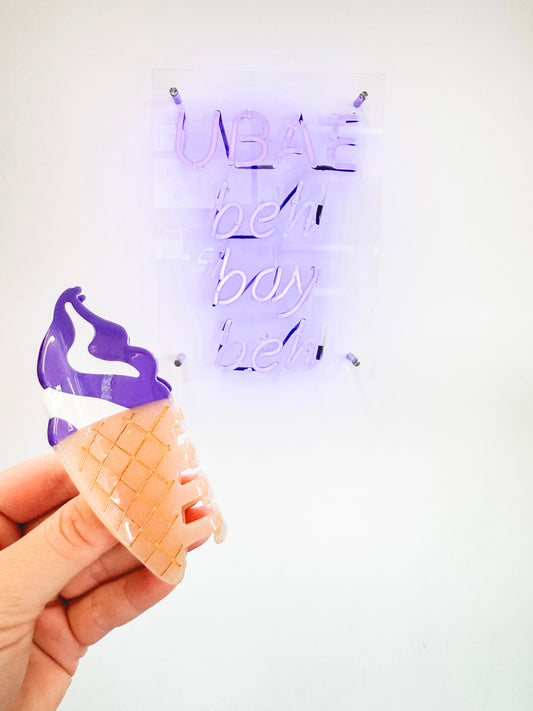 Coopmonsters Ube Ice Cream Hair Claw