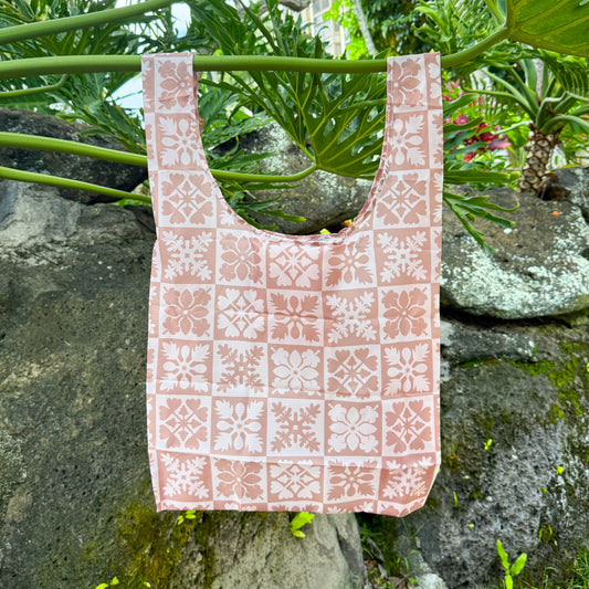 Coopmonsters Reusable Bag Beige Quilt