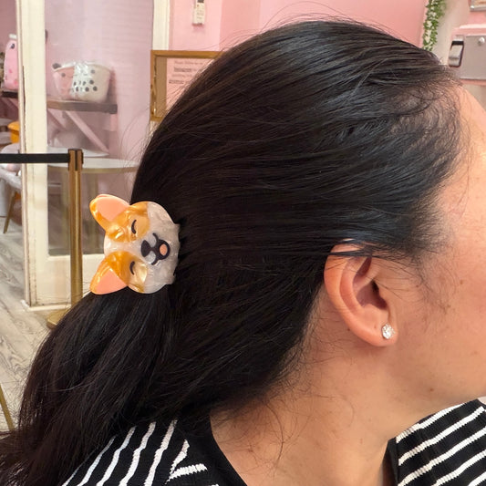 COOPMONSTERS Corgi Dorgi Hair Claw