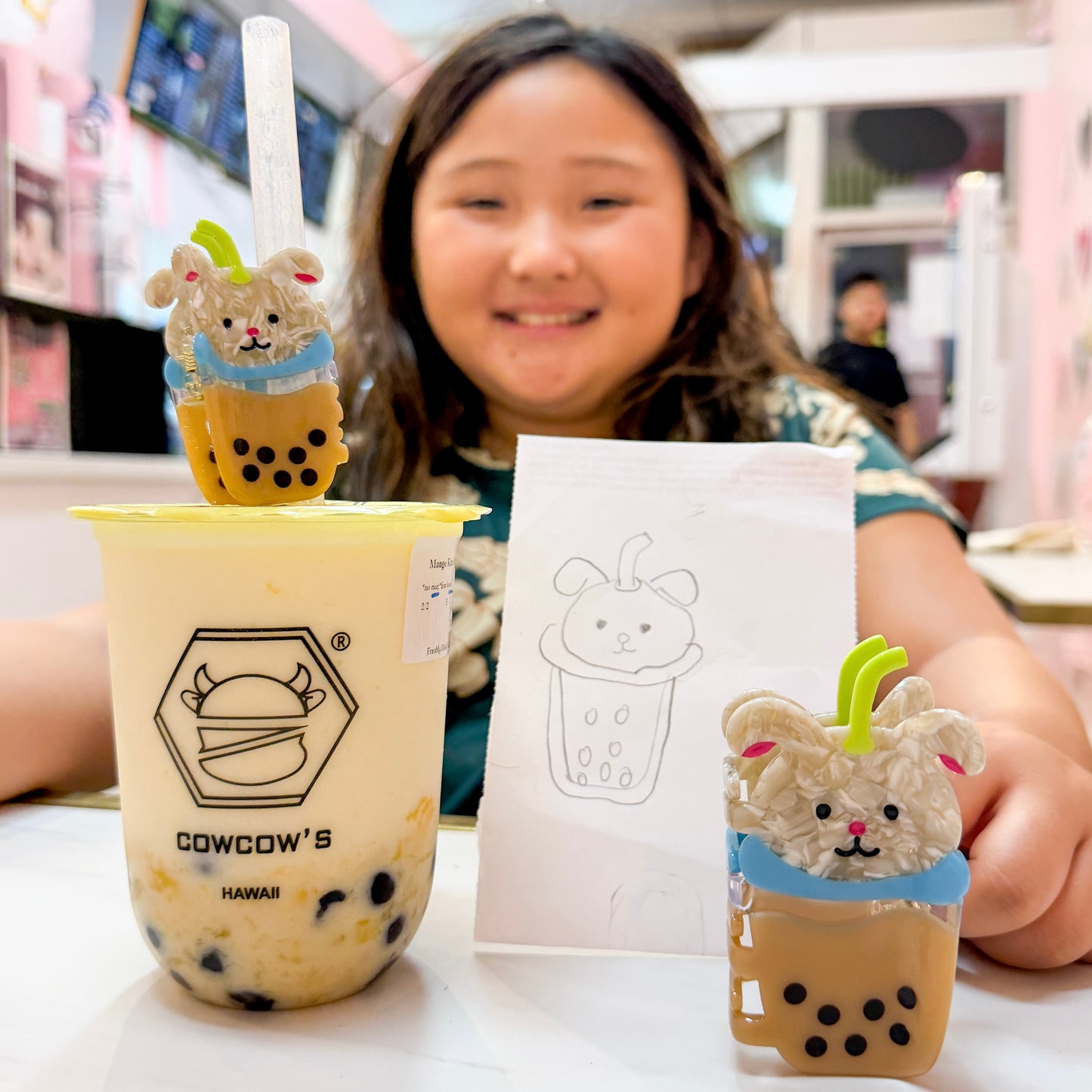 COOPMONSTERS Bunny Boba Hair Claw