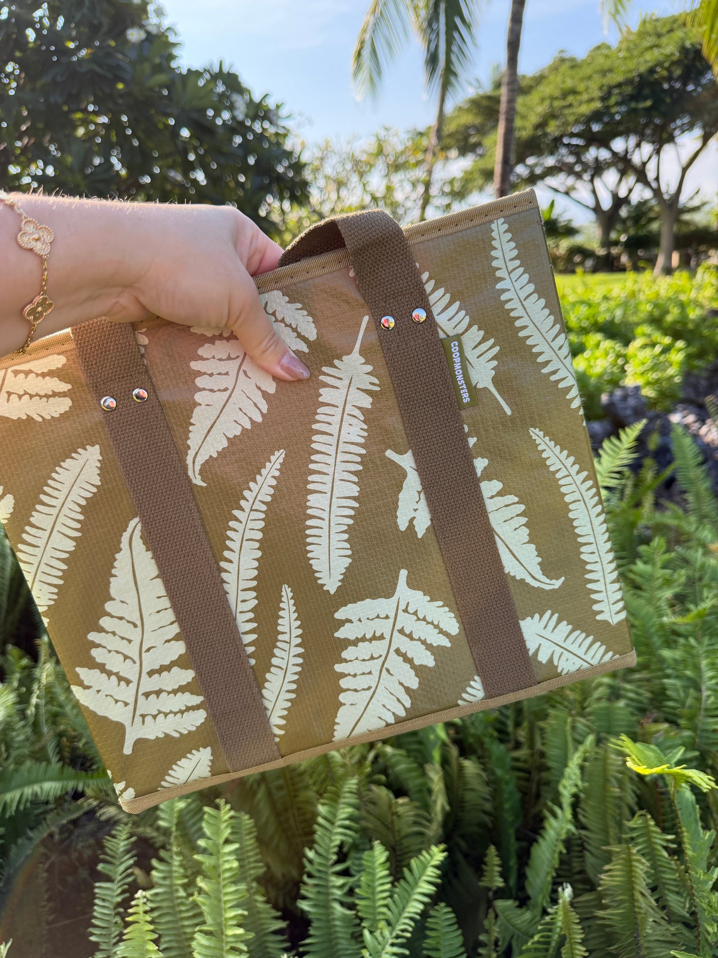 Coopmonsters Box Bag Native Ferns
