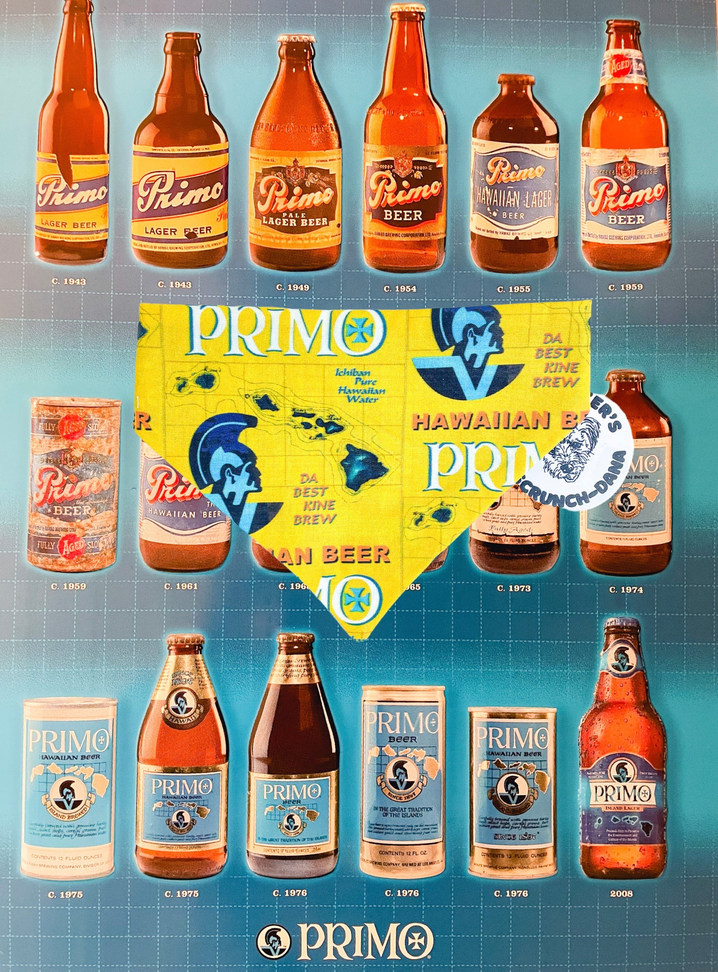 Primo Hawaiian Beer Scrunch-Dana